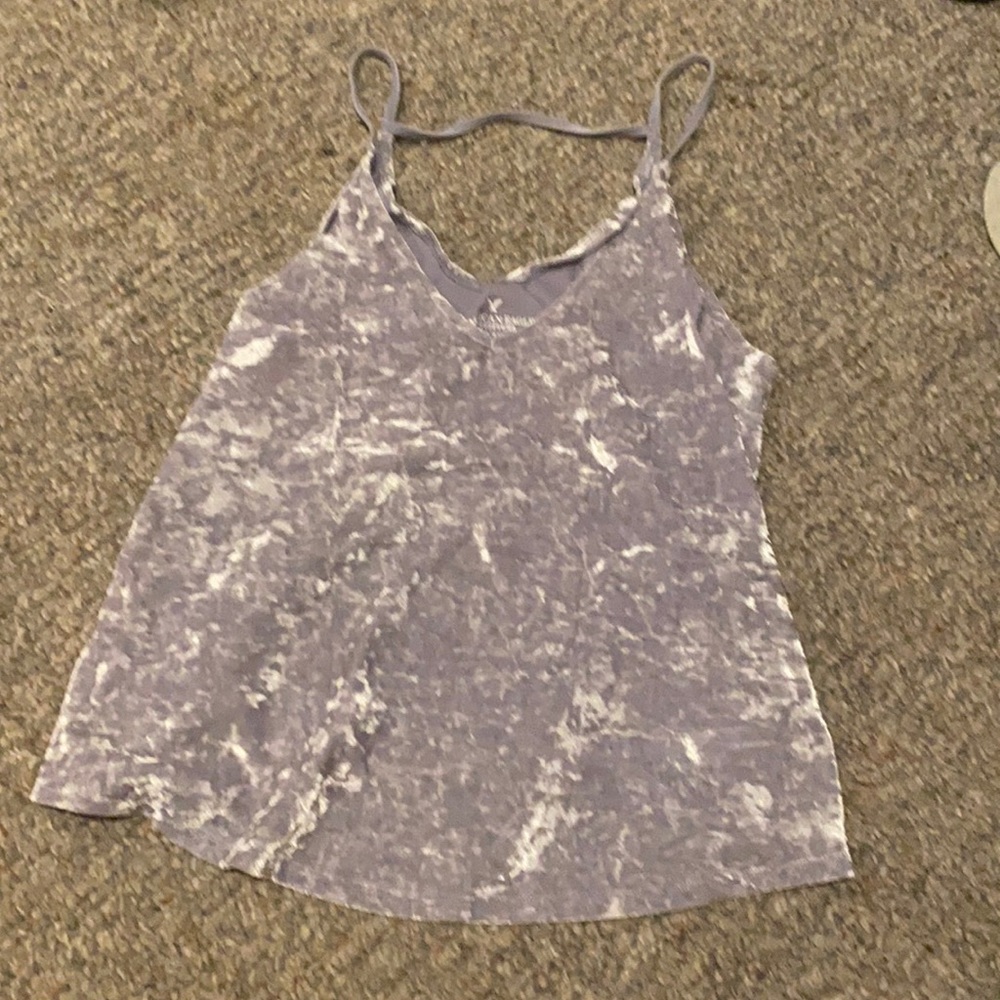 American eagle velvet tank top
